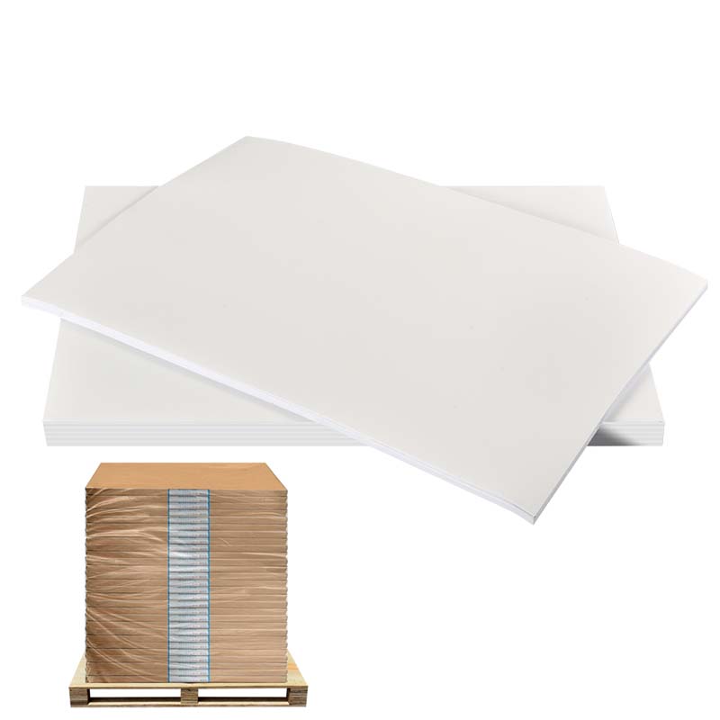 75mic Synthetic Sticker Paper Pressure Sensitive for Offset Printing, Acrylic Adhesive, 135gsm Woodfree Paper Liner