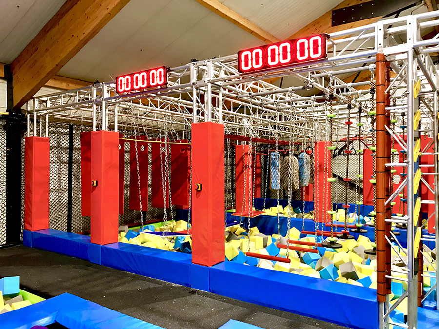 Mini Ninja Ropes Course What Age Is the Ninja Warrior Indoor Course For? - Amirplay Amusement ...
