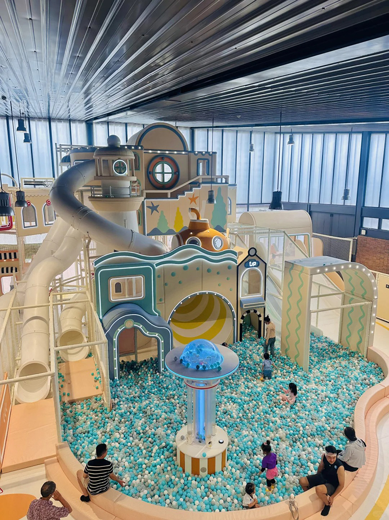 indoor playground setup