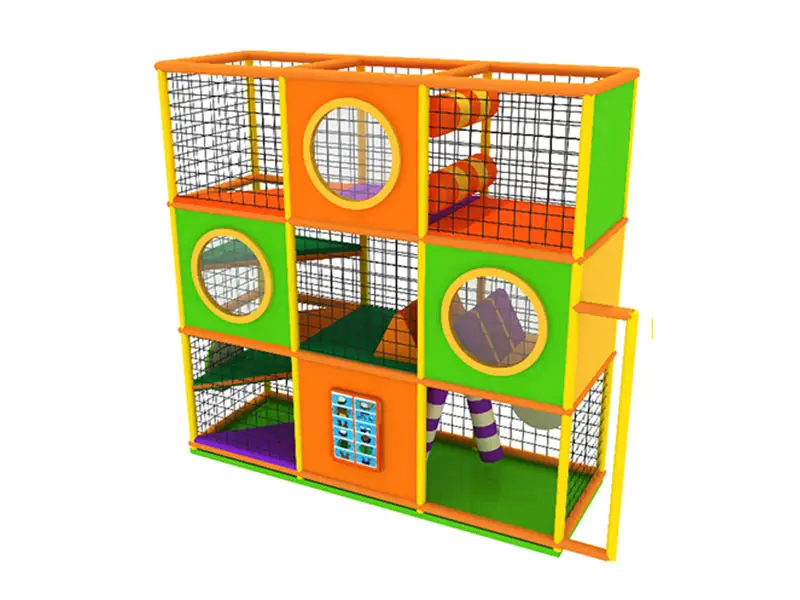 グアテマラ 1.22m × 3.66m × 3.73m ミニ屋内プレイグラウンド