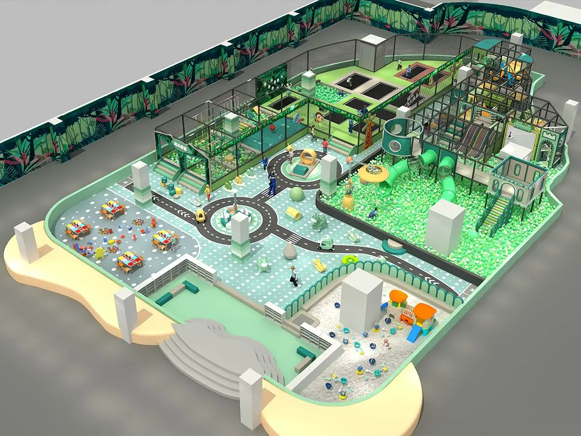 Thailand 800㎡ Nature-Inspired Family Indoor Playground Project
