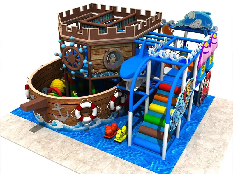 Japan 80㎡ Pirate-Themed Indoor Playground Project