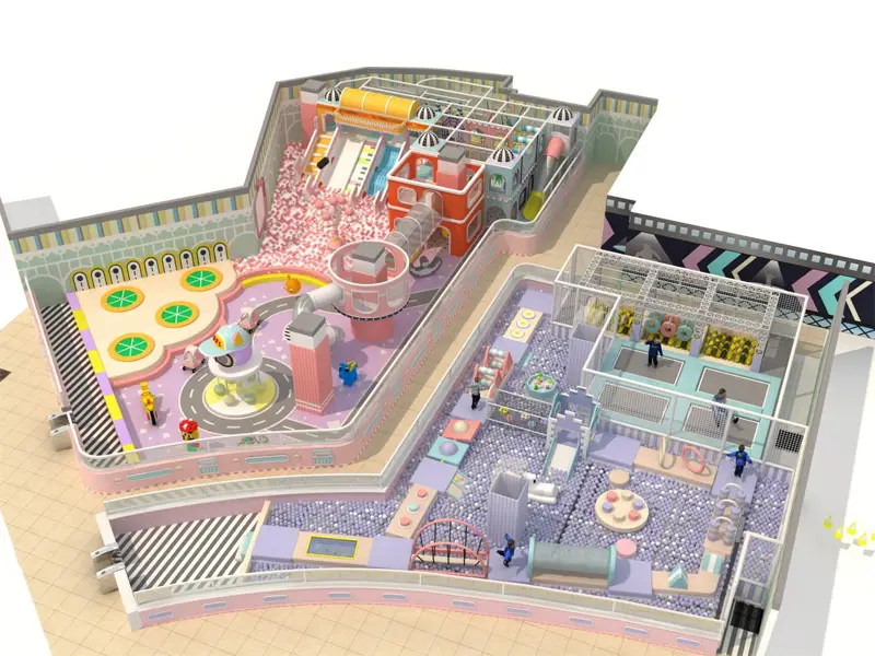 Tianjin, China 562㎡ Indoor Soft Play Center