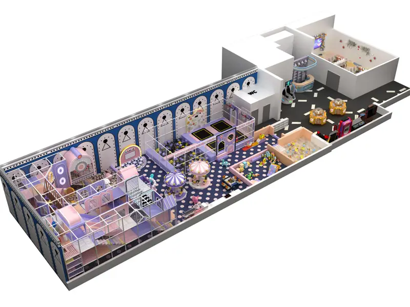 Canada 400㎡ Indoor Playground Project
