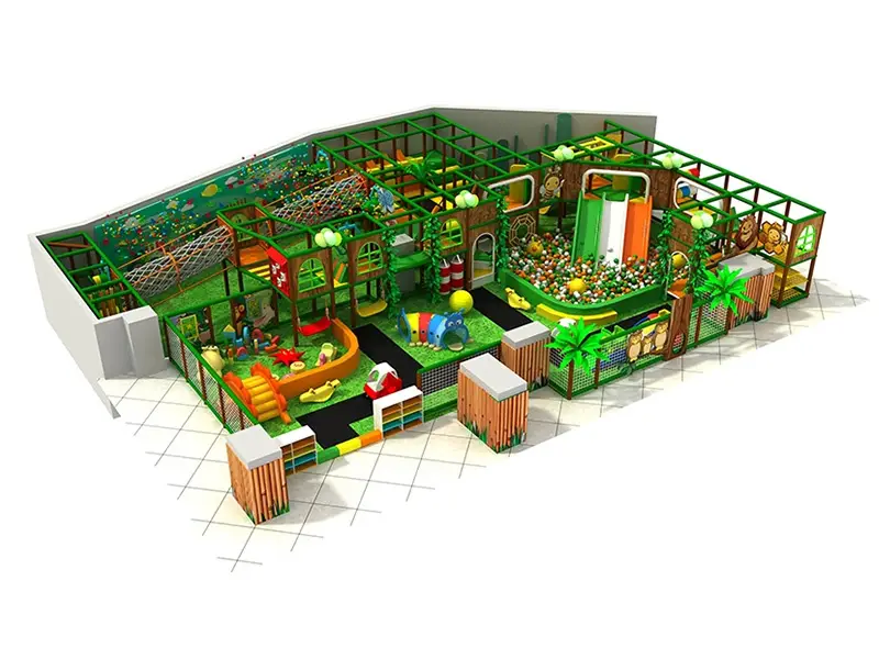 Jungle Adventure Play Centre Pool: een spannende en meeslepende ervaring voor alle leeftijden