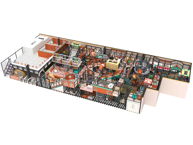 Beijing, China 400 m² M78 Nebula Soft Play Park