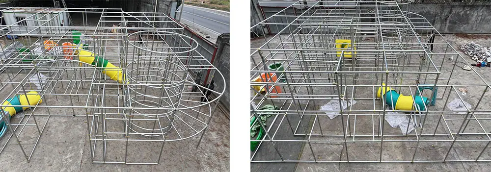 US 246㎡ Playground: Pre-Shipment Test DoneUS 246㎡ Playground: Pre-Shipment Test Completed