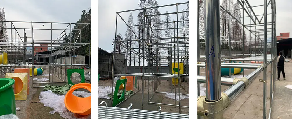 US 246㎡ Playground: Pre-Shipment Test DoneUS 246㎡ Playground: Pre-Shipment Test Completed
