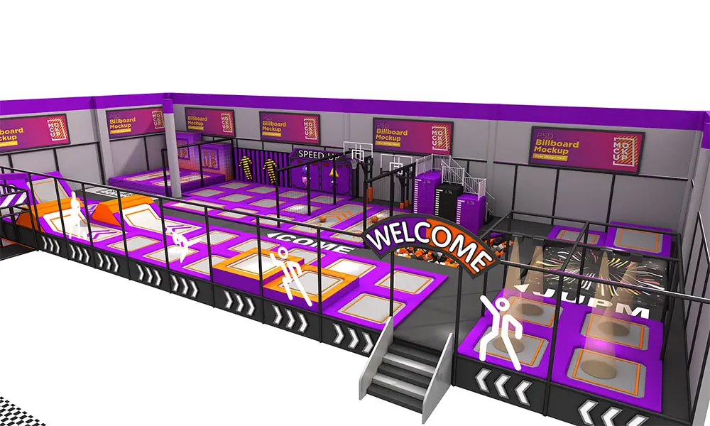 2026 Trampoline park new design