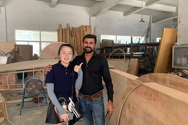 Kundenbesuch in Indien