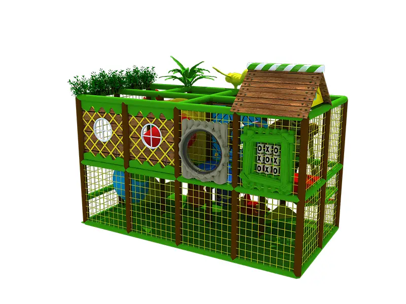 Kids jungle theme indoor soft toddler area playground for school indoor park