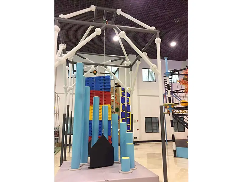 Indoor playground combination rock climbing wall sports equipment