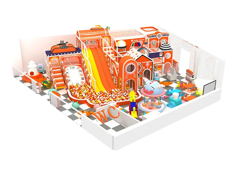 For Sale Children Playground Indoor Play Center With Play Zone Room Soft Playhouses For Equipment Toddler Play Place