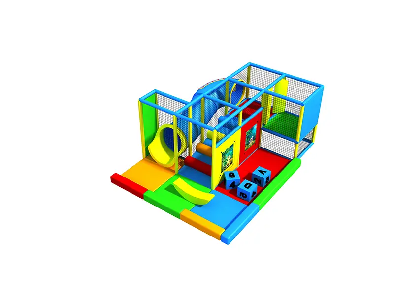 New Design Toddler Plastic Amusement Galvanized Indoor Colourful Playground