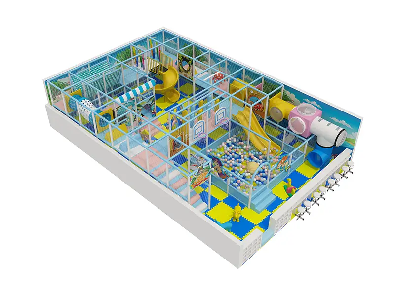 Swing climb and play indoors pirate land indoor playground mall with playground inside