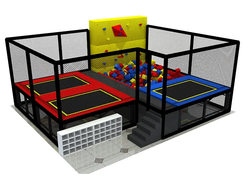 150sqm Children Indoor big trampoline equipment