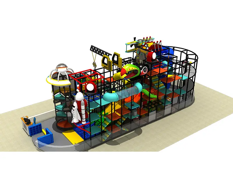300SQM New Robot Children Indoor Playground Supplier