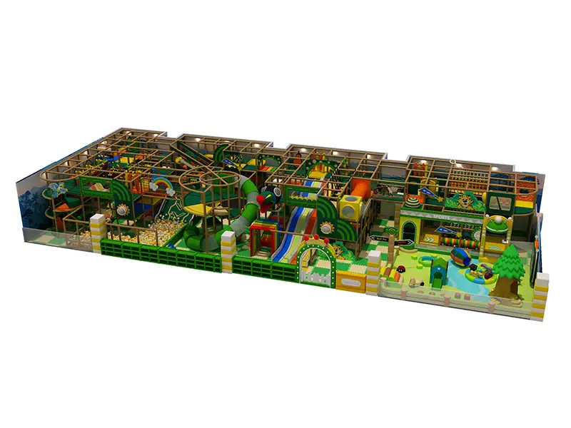 300SQM Jungle World Indoor Play Structure for Children
