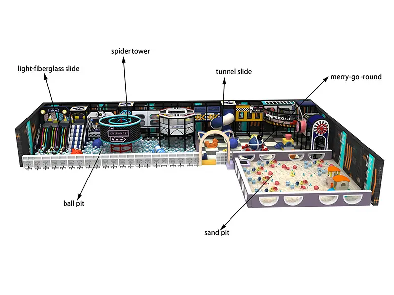 Children Indoor playground manufacturer amusement park for sale