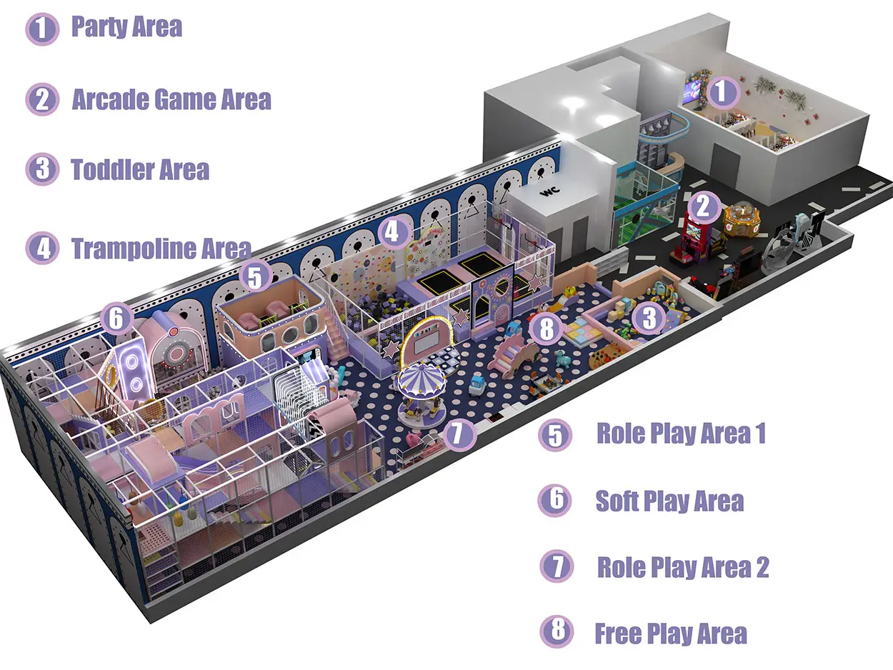 Smart Indoor Playground Attractions Business Partner